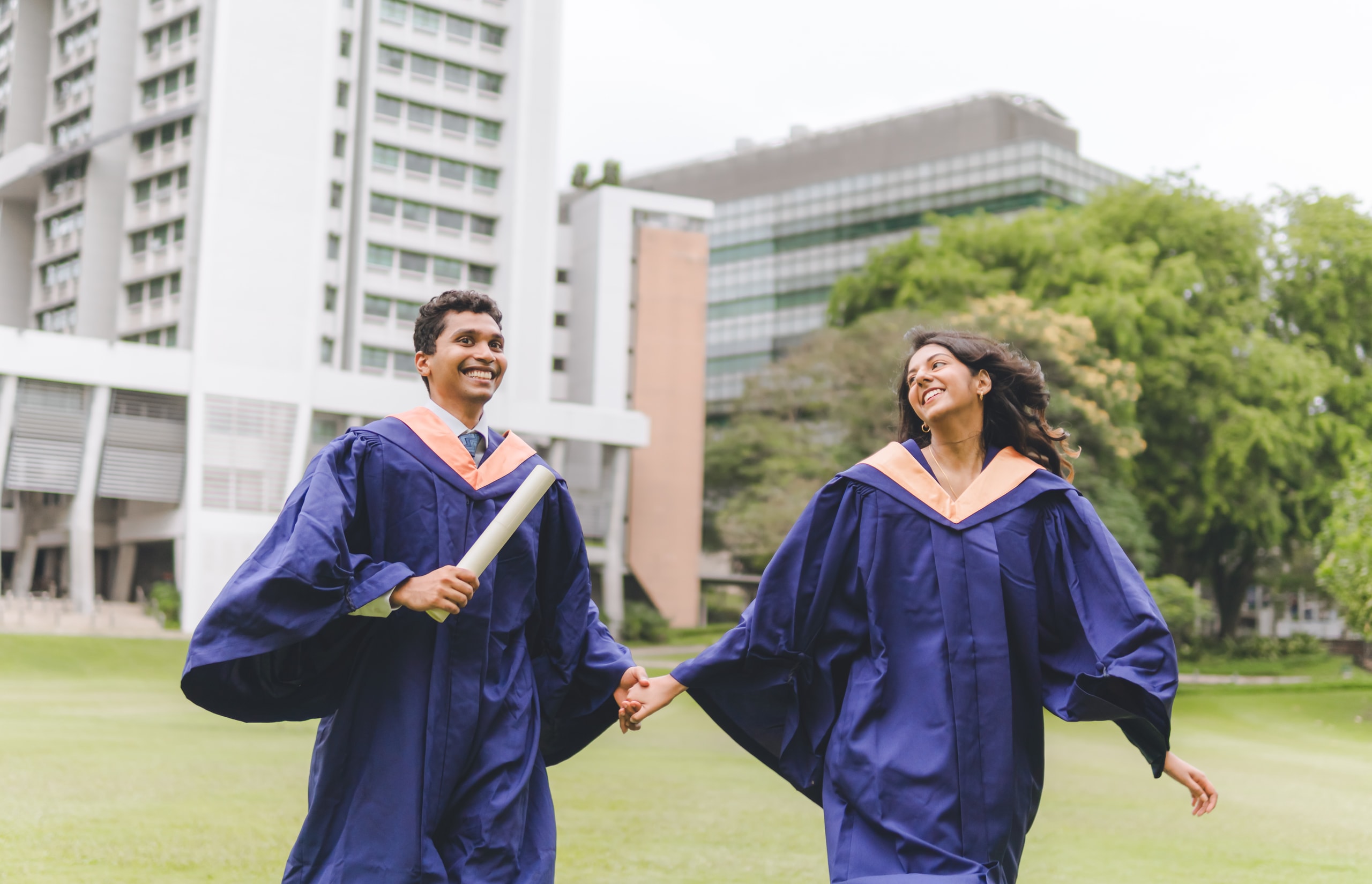 Graduation photoshoot — Harsha and Anu's Graduation