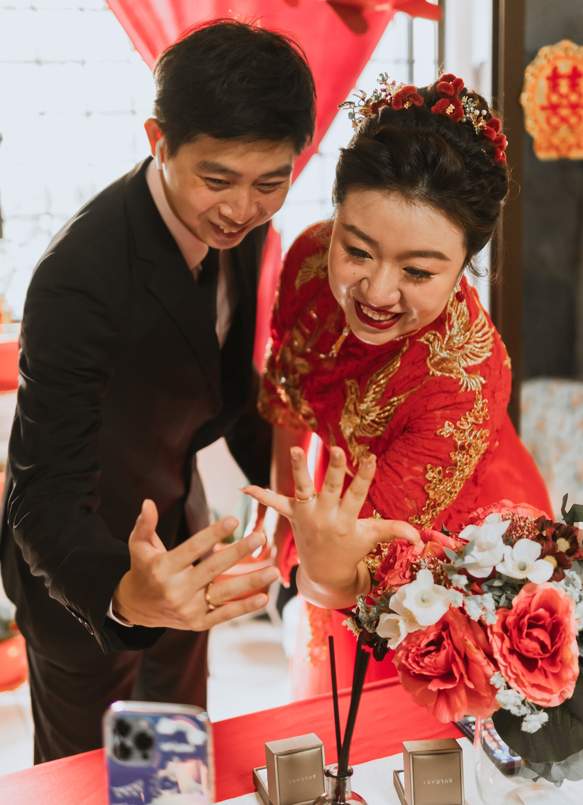 ROM & Solemnisation photoshoot — Yanhan and Wife